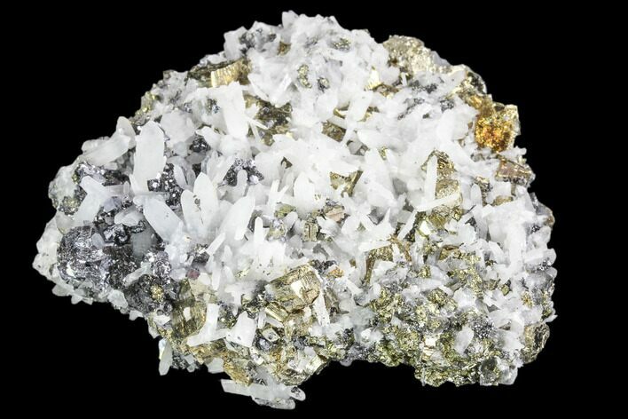 Quartz, Pyrite, Sphalerite & Galena - Peru #102558